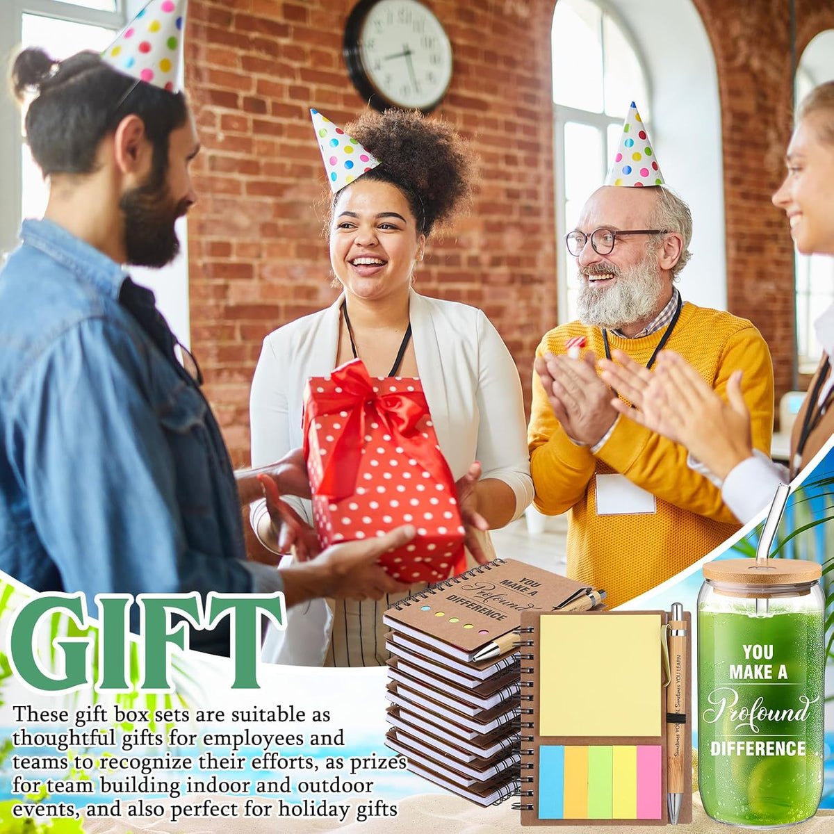 36 Pcs Christian Sunday School Teacher Gift for Women Men