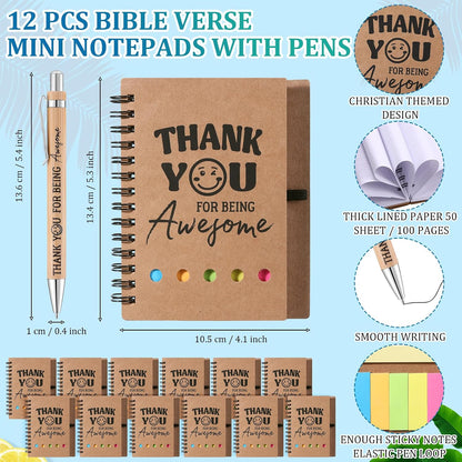 36 Pcs Christian Sunday School Teacher Gift for Women Men