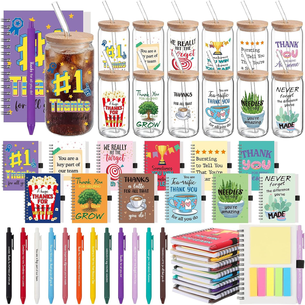 36 Pcs Christian Sunday School Teacher Gift for Women Men