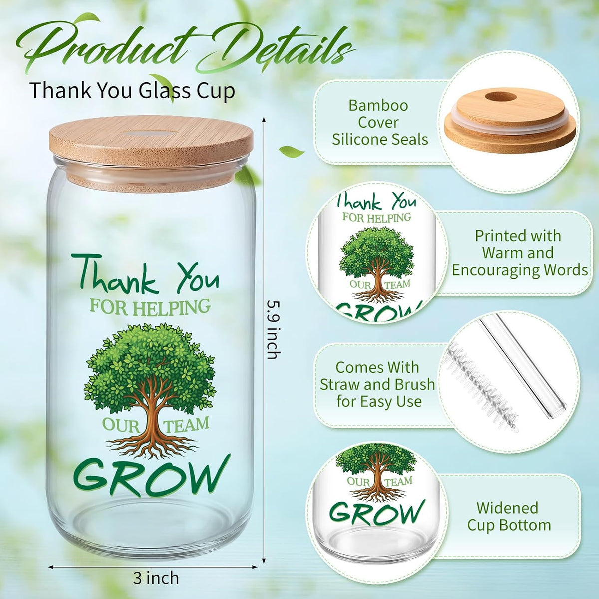 36 Pcs Christian Sunday School Teacher Gift for Women Men