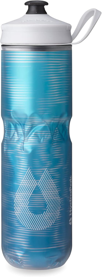 Polar Sport Insulated Water Bottle (24oz, Pulse Blue)