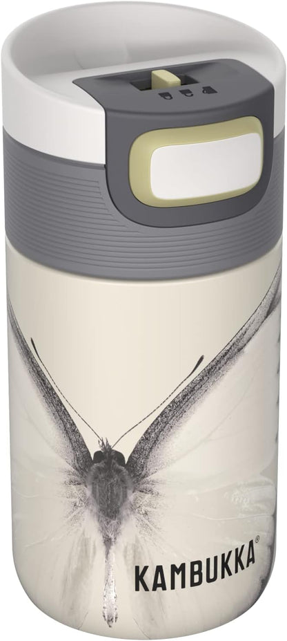 ETNA Breezy Blue Thermal Mug 500 ml – Coffee Mug to Go Made of Stainless Steel – Leak-Proof & Leak-Proof – Insulated Travel & Coffee Mug – Keeps 9 Hours Hot / 18 Hours Cold
