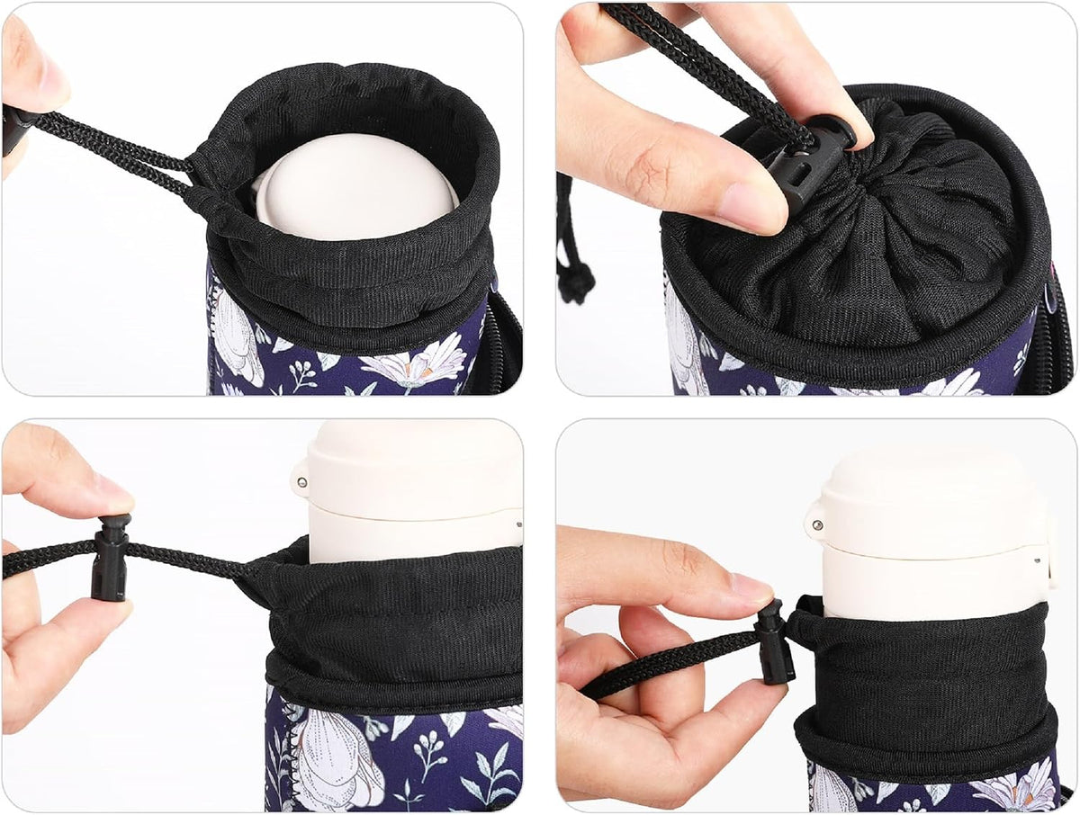 Water Bottle Carrier, 1000ML, Black - Colors A