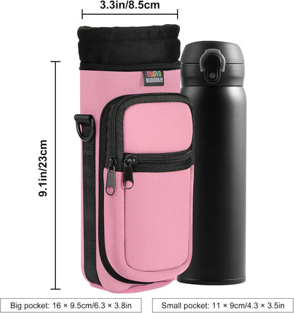 Water Bottle Carrier, 1000ML, Black - Colors A