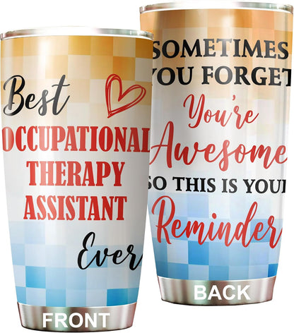Best Lacrosse Coach Ever Tumbler Stainless Steel 20oz, Office Gifts Women Men Work Friends Coworker, Driking Coffee Cup For Birthday Christmas - Colors K