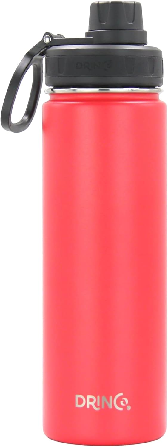 Stainless Steel Water Bottle Spout Lid Vacuum Insulated Double Wall Water Bottle Wide Mouth Leak Proof Keep Cold Sport Camping Hiking - Colors A