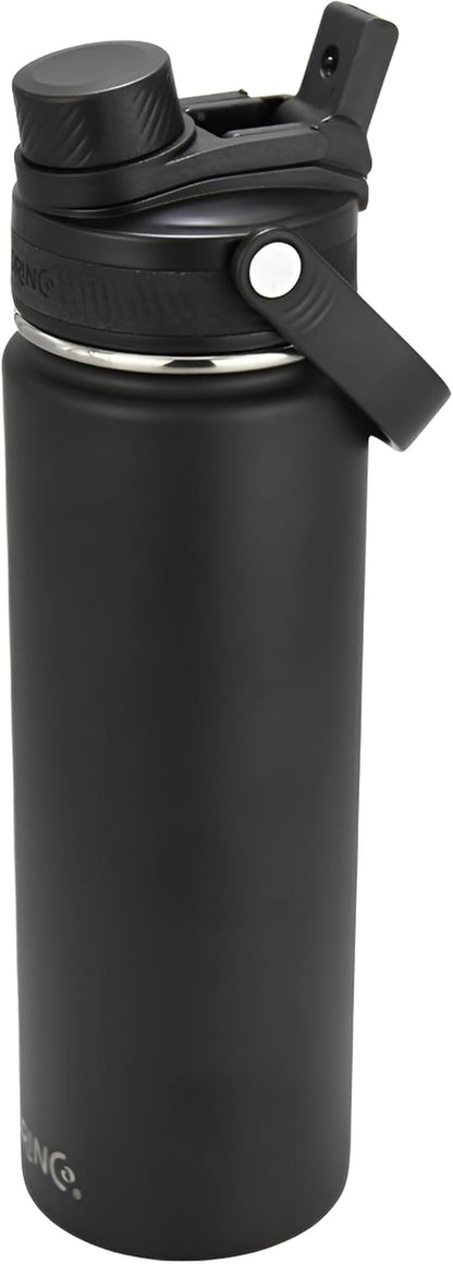 Stainless Steel Water Bottle Spout Lid Vacuum Insulated Double Wall Water Bottle Wide Mouth Leak Proof Keep Cold Sport Camping Hiking - Colors A