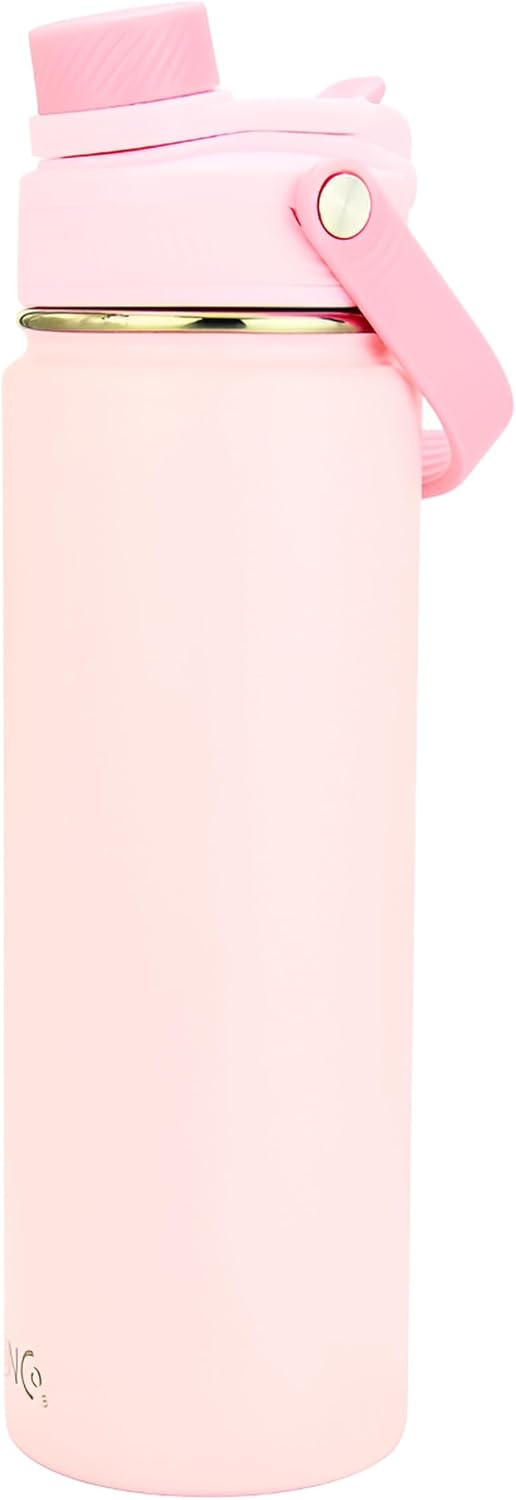 Stainless Steel Water Bottle Spout Lid Vacuum Insulated Double Wall Water Bottle Wide Mouth Leak Proof Keep Cold Sport Camping Hiking - Colors A