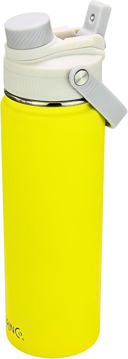 Stainless Steel Water Bottle Spout Lid Vacuum Insulated Double Wall Water Bottle Wide Mouth Leak Proof Keep Cold Sport Camping Hiking - Colors A