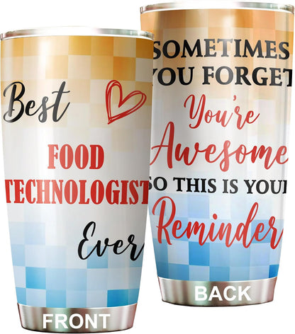 Best Caterer Ever Tumbler Stainless Steel 20oz, Office Gifts Women Men Work Friends Coworker, Driking Coffee Cup For Birthday Christmas - Colors K