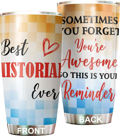 Best Caterer Ever Tumbler Stainless Steel 20oz, Office Gifts Women Men Work Friends Coworker, Driking Coffee Cup For Birthday Christmas - Colors K