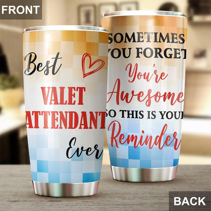 Best Caterer Ever Tumbler Stainless Steel 20oz, Office Gifts Women Men Work Friends Coworker, Driking Coffee Cup For Birthday Christmas - Colors K