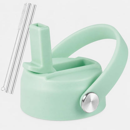 RRegeny Straw Lid for Hydro Flask Wide Mouth 32 40 oz, Lids with Flexible Handle compatible with HydroFlask, Replacement Sports Flex Cap Wide Mouth Top