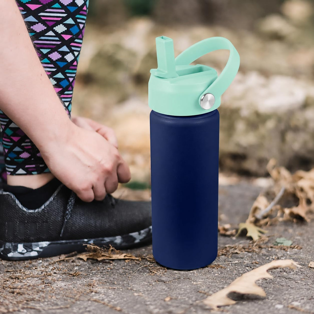 RRegeny Straw Lid for Hydro Flask Wide Mouth 32 40 oz, Lids with Flexible Handle compatible with HydroFlask, Replacement Sports Flex Cap Wide Mouth Top