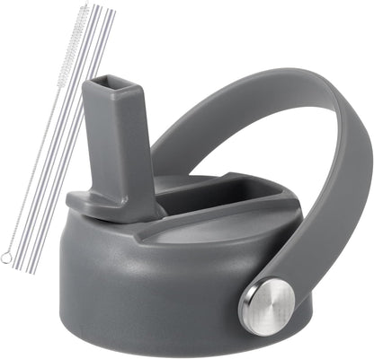 RRegeny Straw Lid for Hydro Flask Wide Mouth 32 40 oz, Lids with Flexible Handle compatible with HydroFlask, Replacement Sports Flex Cap Wide Mouth Top