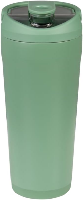 HydroJug 24 oz New Stainless Steel Shaker – Insulated, Leakproof, BPA-Free with Silent Mixing Grate – No Clumps, No Noise – Premium Shaker for Fitness, Sports & Everyday Use, Black
