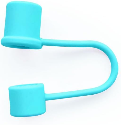 Silicone Straw Covers Cap Compatible with Stanley Cup 30 40 oz-Dust-Proof Reusable Straw Cover for Tumblers and Water Bottles