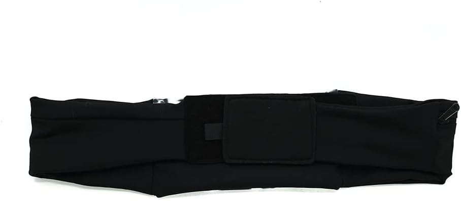 3 Pocket Adjustable Running Belt Waist Pack, Fanny Pack For Working Out With Sweat Resistant Backing, Holds All iPhone Models