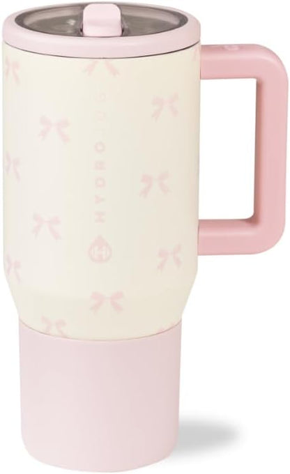 HydroJug Kids - 20 oz Insulated Kids Water Bottle with Flip Straw & Handle | Leak-Proof & Durable | Perfect for School, Sports, Lunch, Travel & Camp, Primrose