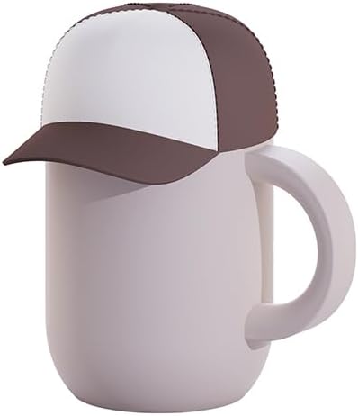 asobu Ultimate Ceramic Travel Mug, 12oz Insulated Stainless Steel Coffee Cup with Handle & Splash-Resistant Lid, Ceramic Lined for Pure Taste, BPA-Free, Double-Wall Vacuum for Hot Drinks