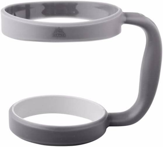 STRATA CUPS 30 oz Tumbler Handle - Available For 30 oz YETI Tumbler, OZARK TRAIL, Rambler Tumbler- BPA free (Black)