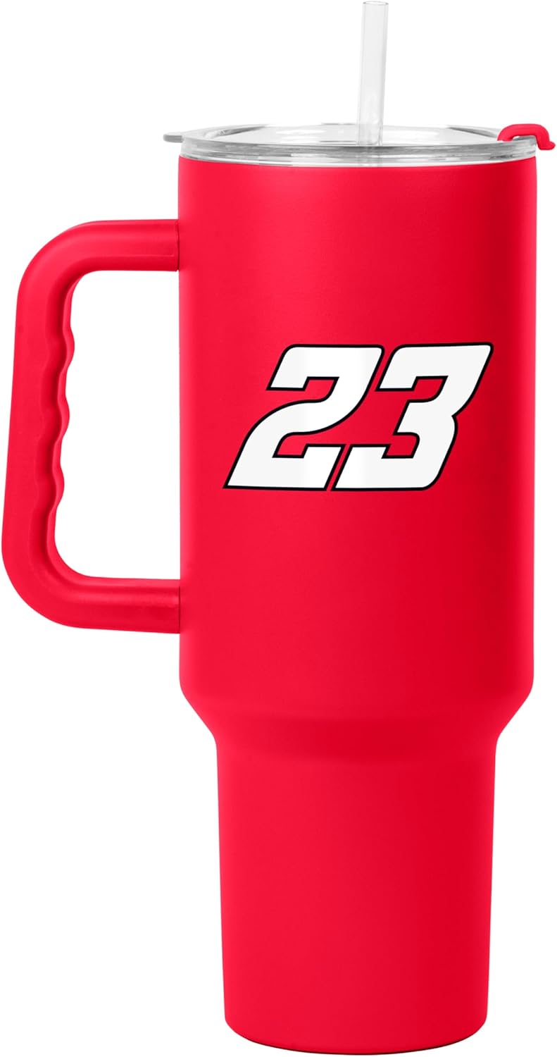 NASCAR 40oz Flipside Powder Coat Tumbler – 40oz Vacuum Insulated Tumbler, Long-Lasting Durable Finish, NASCAR Racing Design – Great for Travel and Outdoor Events