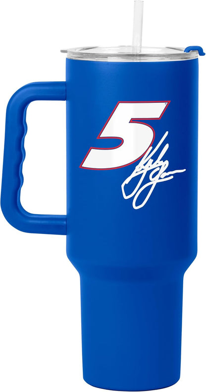 NASCAR 40oz Flipside Powder Coat Tumbler – 40oz Vacuum Insulated Tumbler, Long-Lasting Durable Finish, NASCAR Racing Design – Great for Travel and Outdoor Events