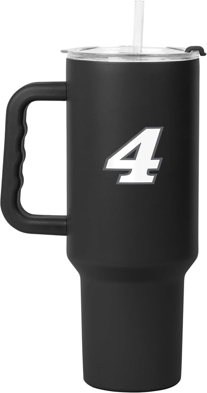 NASCAR 40oz Flipside Powder Coat Tumbler – 40oz Vacuum Insulated Tumbler, Long-Lasting Durable Finish, NASCAR Racing Design – Great for Travel and Outdoor Events