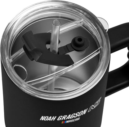 NASCAR 40oz Flipside Powder Coat Tumbler – 40oz Vacuum Insulated Tumbler, Long-Lasting Durable Finish, NASCAR Racing Design – Great for Travel and Outdoor Events