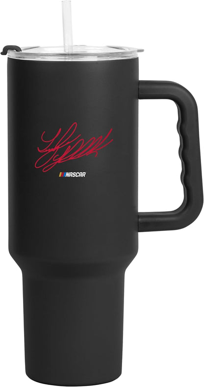 NASCAR 40oz Flipside Powder Coat Tumbler – 40oz Vacuum Insulated Tumbler, Long-Lasting Durable Finish, NASCAR Racing Design – Great for Travel and Outdoor Events