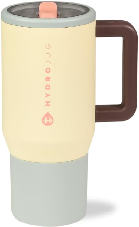 HydroJug Kids - 20 oz Insulated Kids Water Bottle with Flip Straw & Handle | Leak-Proof & Durable | Perfect for School, Sports, Lunch, Travel & Camp, Primrose