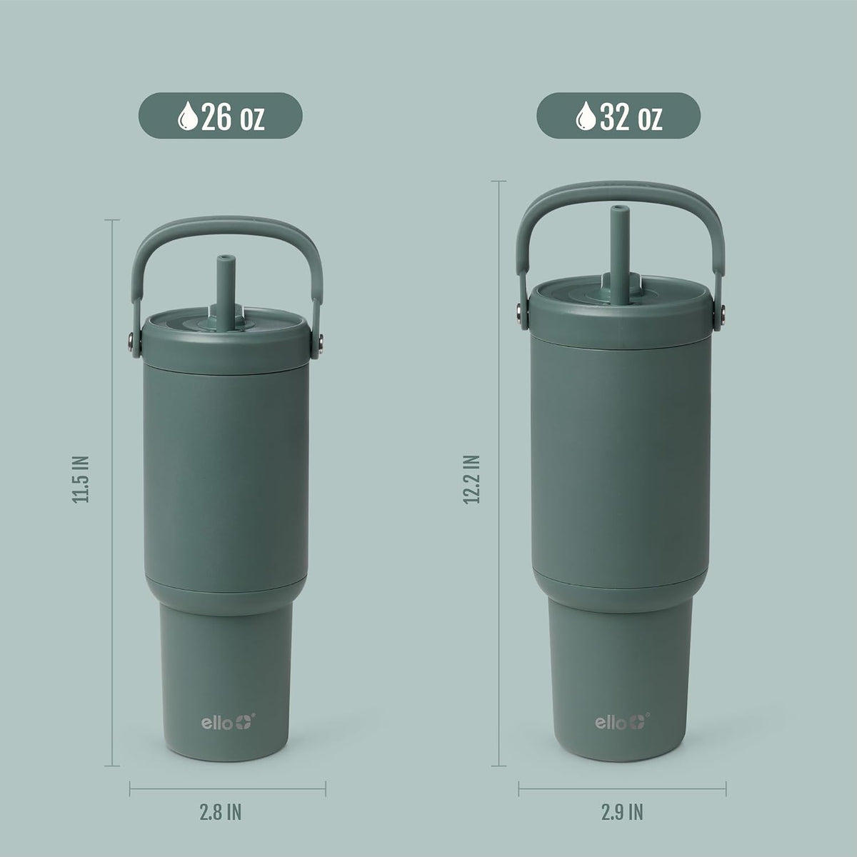 Oasis Go+ 26oz Insulated Stainless Steel Tumbler with Straw, Rasberry