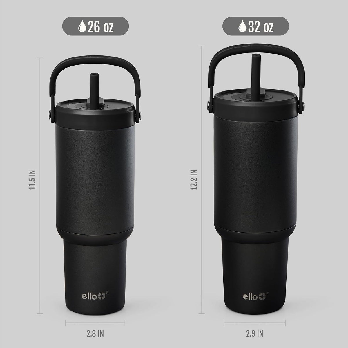 Oasis Go+ 26oz Insulated Stainless Steel Tumbler with Straw, Rasberry