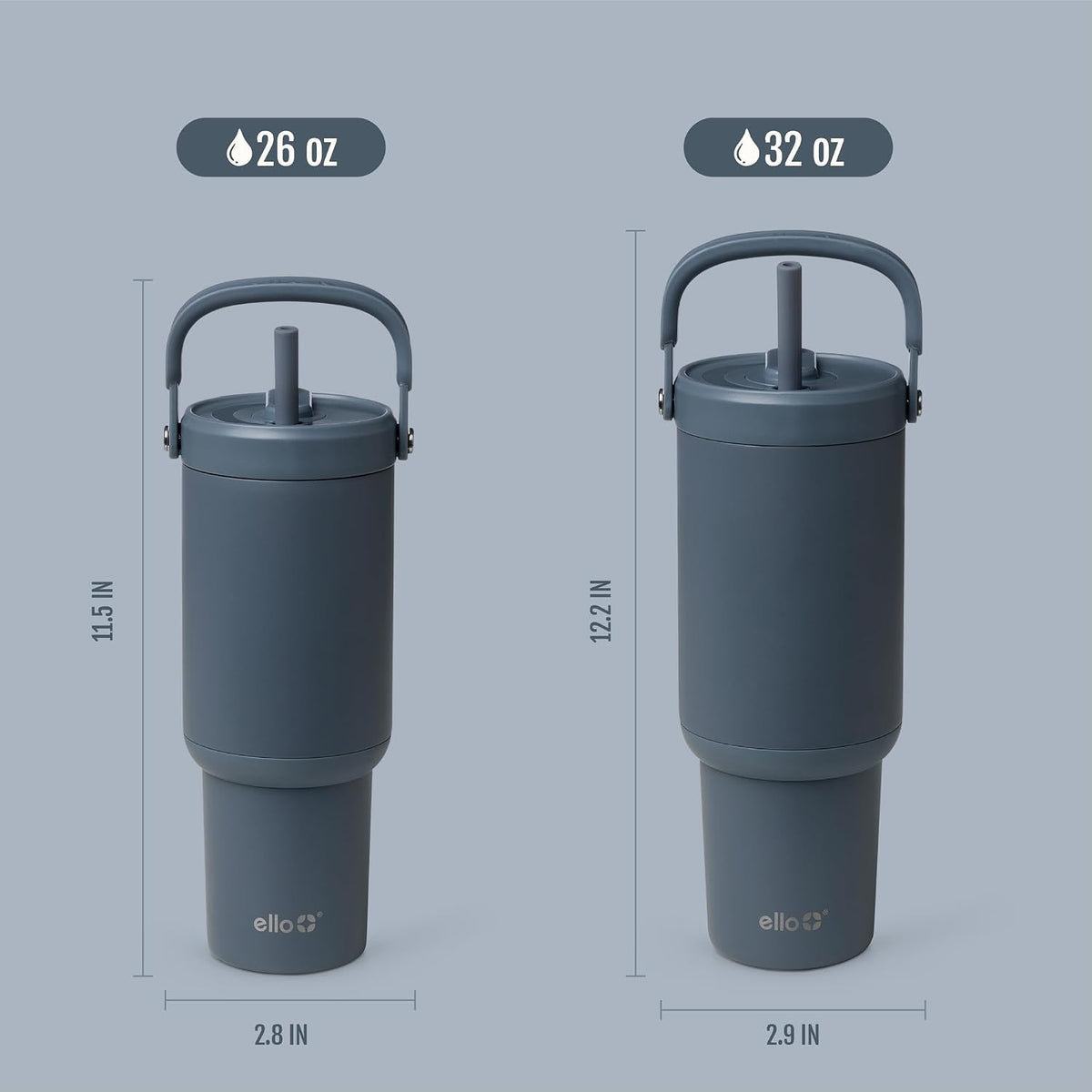 Oasis Go+ 26oz Insulated Stainless Steel Tumbler with Straw, Rasberry