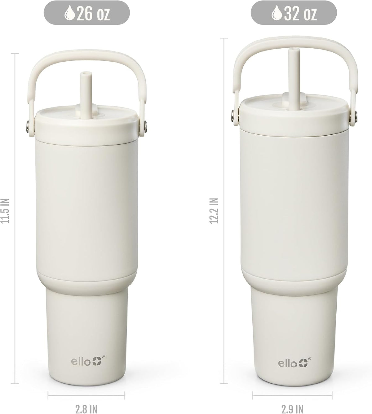 Oasis Go+ 26oz Insulated Stainless Steel Tumbler with Straw, Rasberry