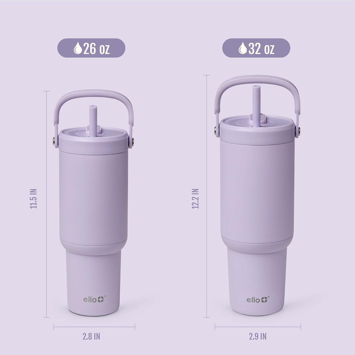 Oasis Go+ 26oz Insulated Stainless Steel Tumbler with Straw, Rasberry