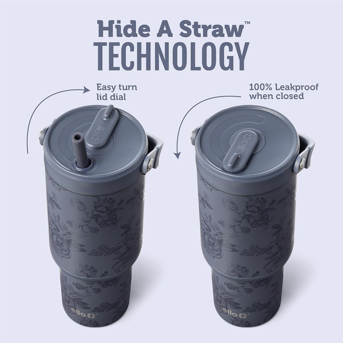 Oasis Go+ 26oz Insulated Stainless Steel Tumbler with Straw, Rasberry