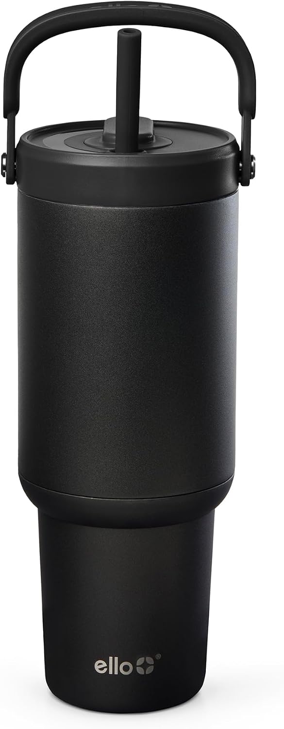Oasis Go+ 26oz Insulated Stainless Steel Tumbler with Straw, Rasberry