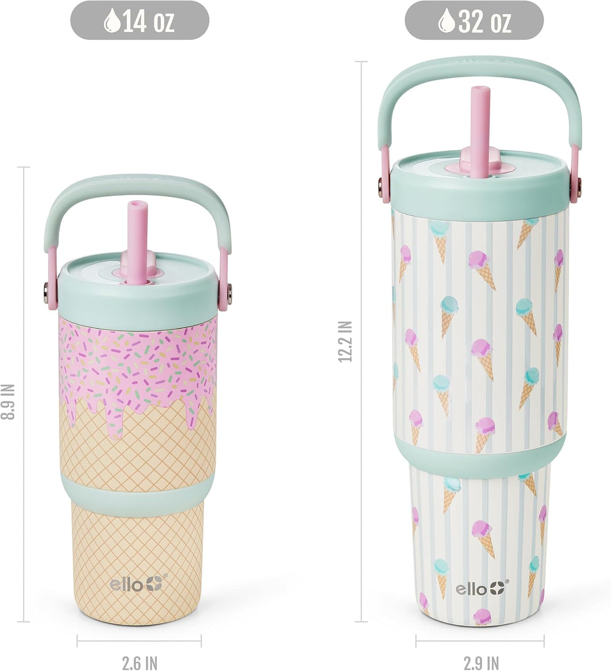 Oasis Go+ 26oz Insulated Stainless Steel Tumbler with Straw, Rasberry