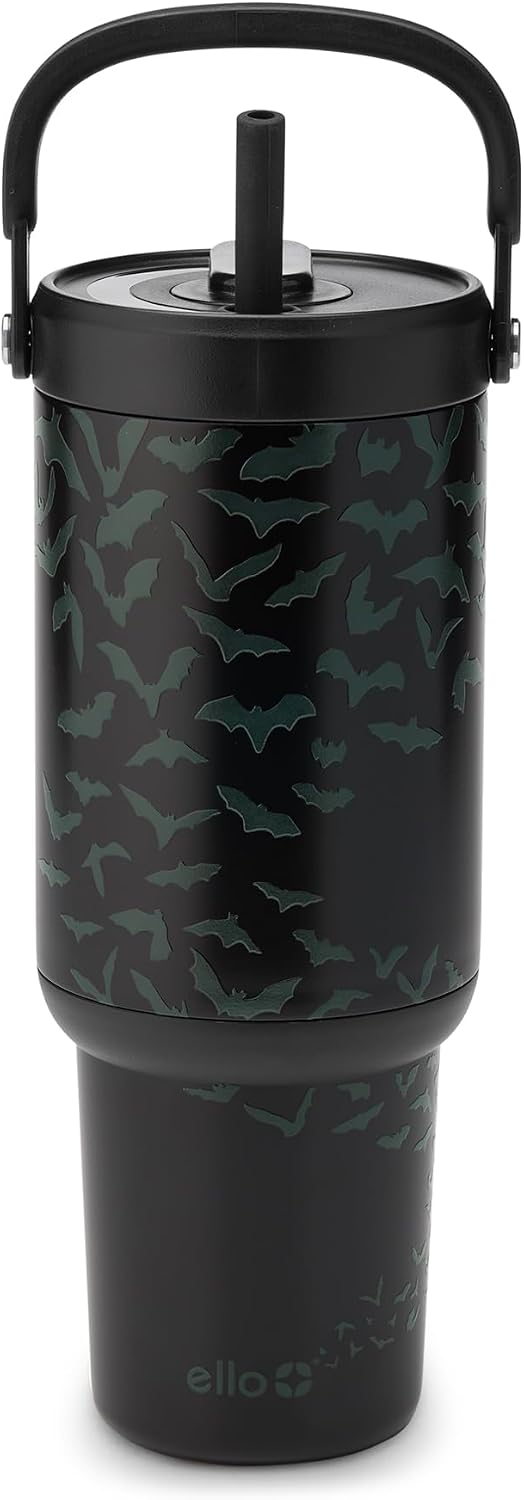 Oasis Go+ 26oz Insulated Stainless Steel Tumbler with Straw, Rasberry