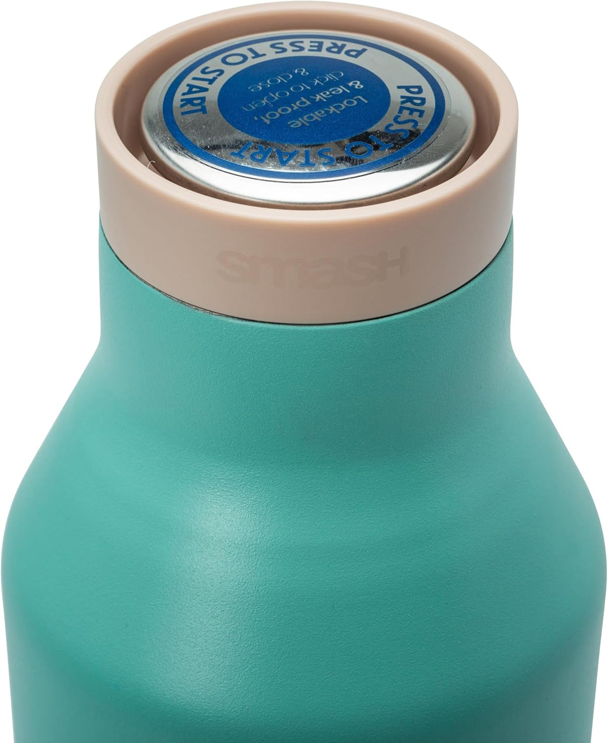 360° Edge Stainless Steel Insulated Water Bottle – Double Wall, Leak Proof, One-Touch Screw Top Lid, 360° Drinking Edge, Green