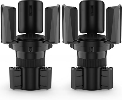 Large Cup Holder Expander with Expandable Arms, Fits 2.5-5.9" Bottles