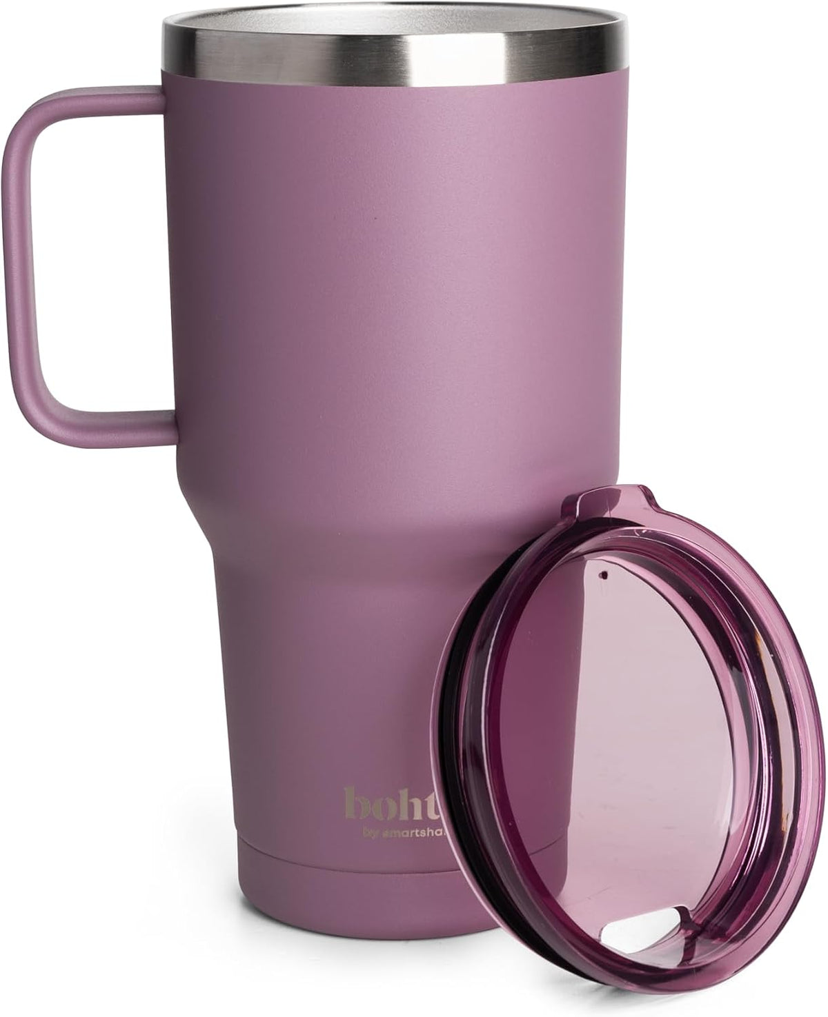 Bohtal Nomad Tumbler, 900ml / 30 oz, Keeps Drinks Hot for 4 Hours & Cold for 8 Hours, Double-Wall Vacuum, Fits Cupholders, Portable Tumbler (Green)