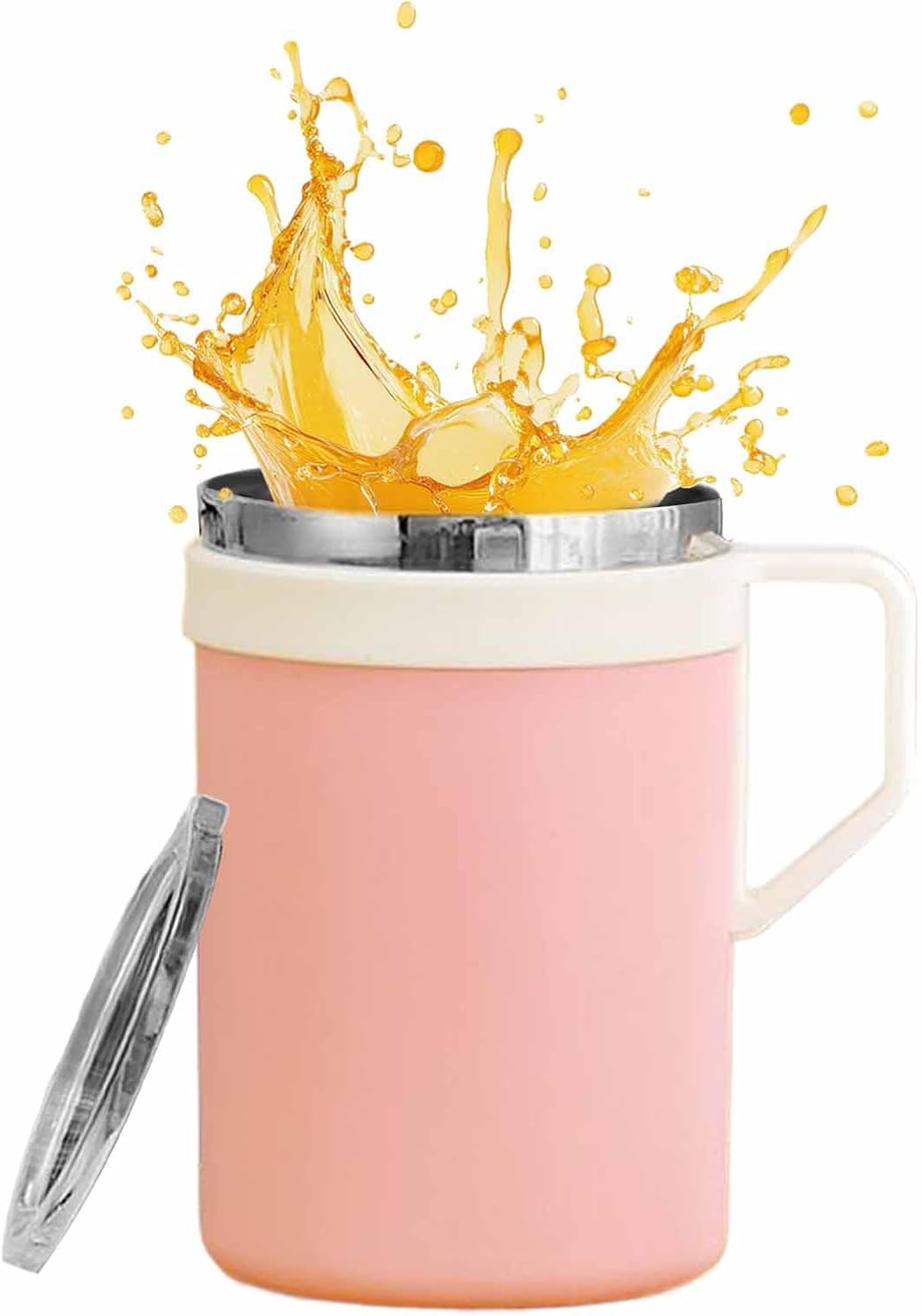 Tea Mugs Double-Walled Stainless Steel Drinkware | Coffee Travel Mug with Lid for Home Office Kitchen Bar Women Men Birthday Christmas