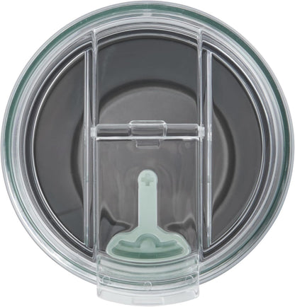 24oz Shasta Double Wall Vacuum Insulated Stainless Steel Tumbler with Easy to Clean Flip to Open Lid, Marshmallow