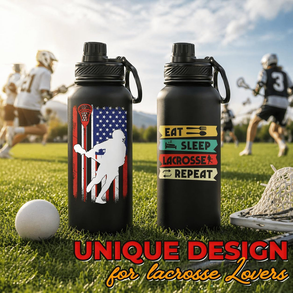 Funny Pickleball Water Bottle 32oz with Lid, Tears of My Pickleball Opponents, Pickleball Gifts for Pickleball Players, Pickleball Lovers, Sports Bottle for Women Men, Stainless Steel