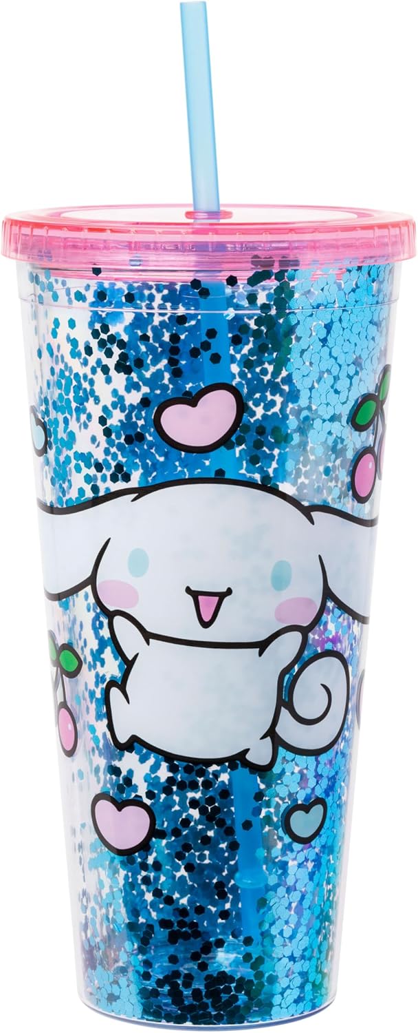 Sanrio Hello Kitty Milk Carton, Plastic Boba Tumbler, 24oz