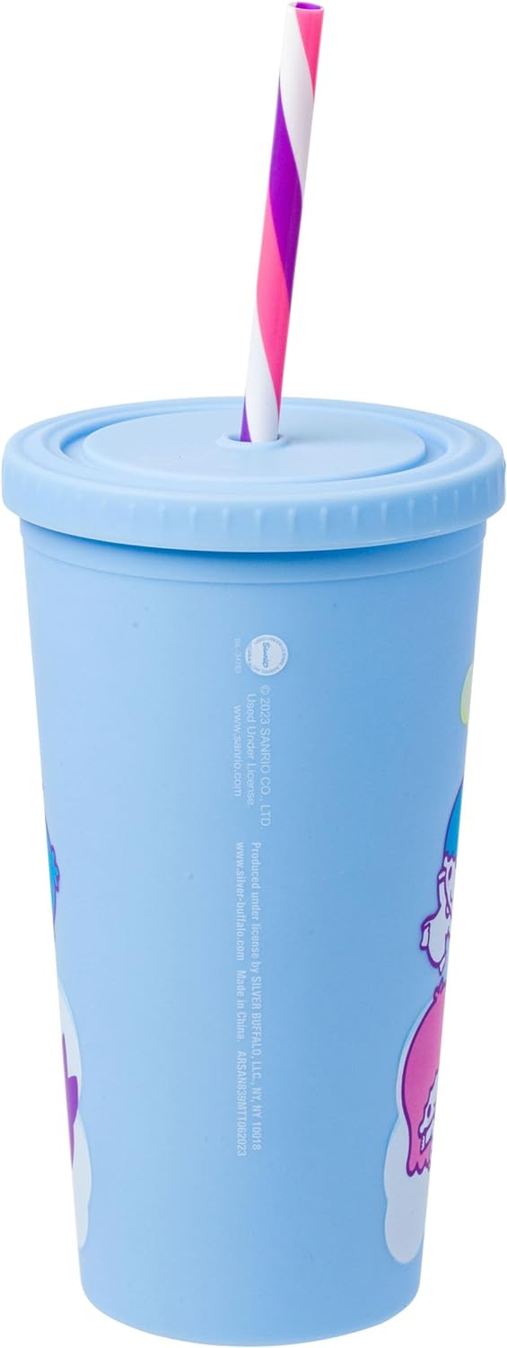 Sanrio Hello Kitty Milk Carton, Plastic Boba Tumbler, 24oz