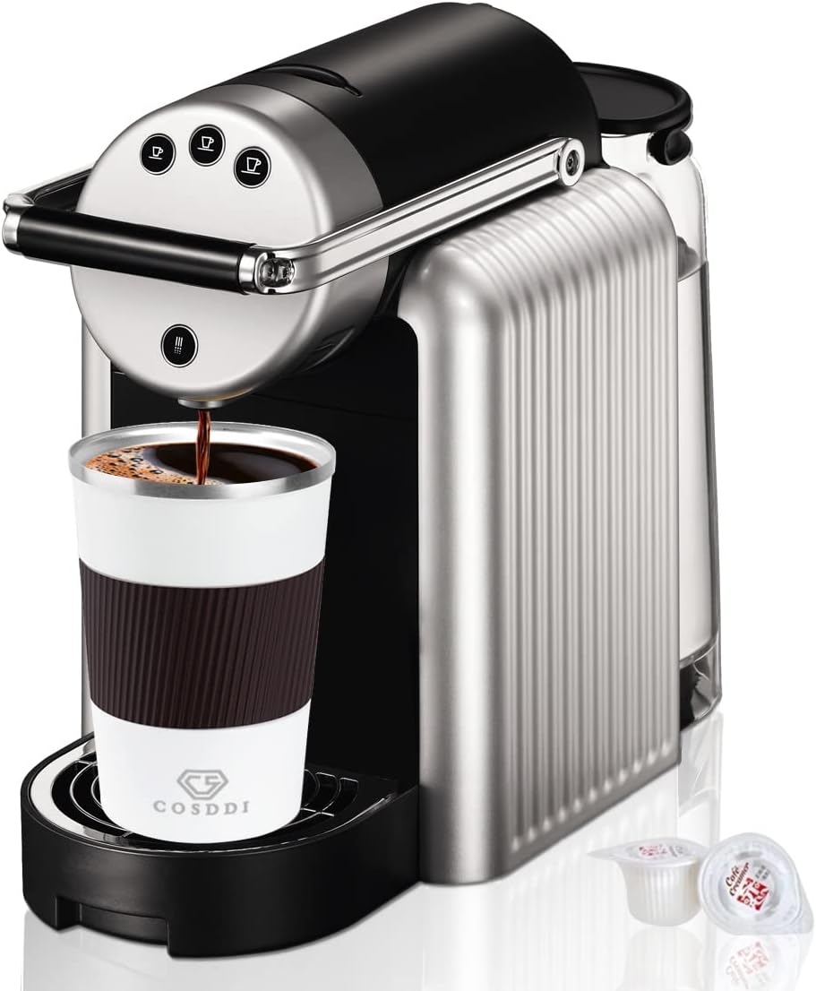 CS COSDDI 12 oz Coffee mug - Stainless Steel Coffee Cup with Leakproof Lid | Stainless Steel Double-wall insulation, 6-Hour Heat Retention, 360°Leak proof, BPA-free, Reusable And To Go Coffee Mug