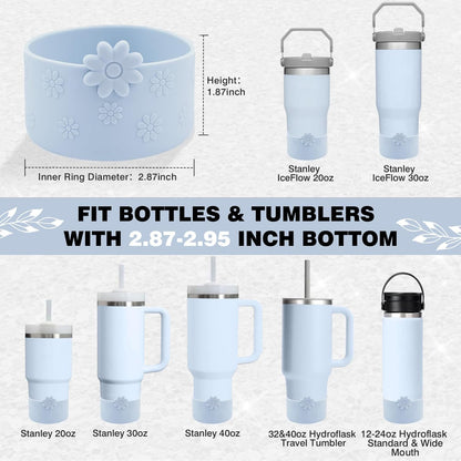 Flower Protective Silicone Boot for Stanley Cup 30/40 OZ